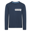 Hetz Mir Nich! - Kinder Langarmshirt - Navy