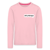 Hetz Mir Nich! - Kinder Langarmshirt - Hellrosa