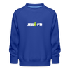 Jewieft! - Kinder Premium Sweatshirt - Royalblau
