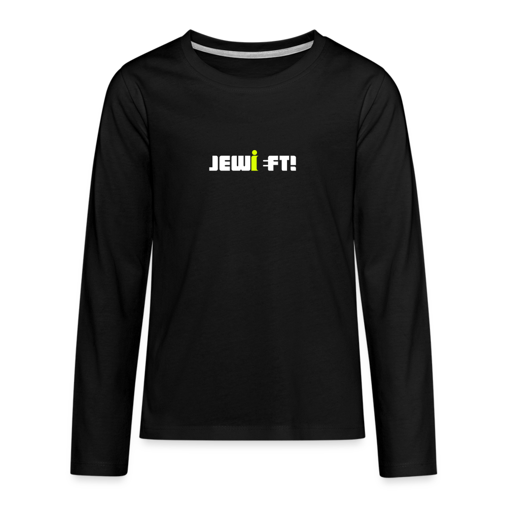 Jewieft! - Teenager Langarmshirt - Schwarz