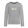 Jewieft! - Teenager Langarmshirt - Grau meliert