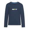 Jewieft! - Teenager Langarmshirt - Navy