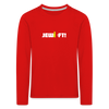Jewieft! - Kinder Langarmshirt - Rot
