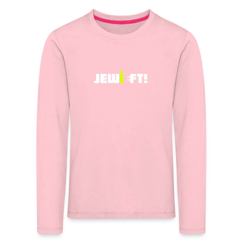Jewieft! - Kinder Langarmshirt - Hellrosa