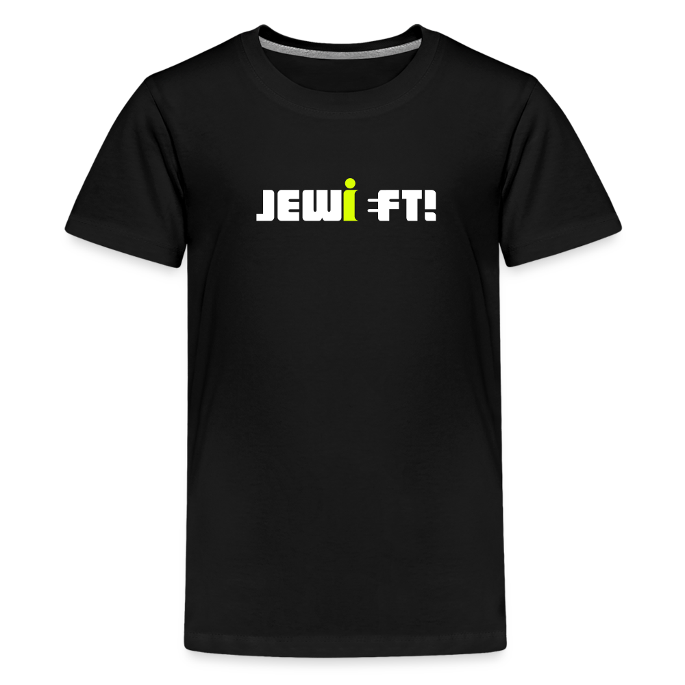 Jewieft! - Teenager Premium T-Shirt - Schwarz