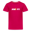 Jewieft! - Teenager Premium T-Shirt - dunkles Pink