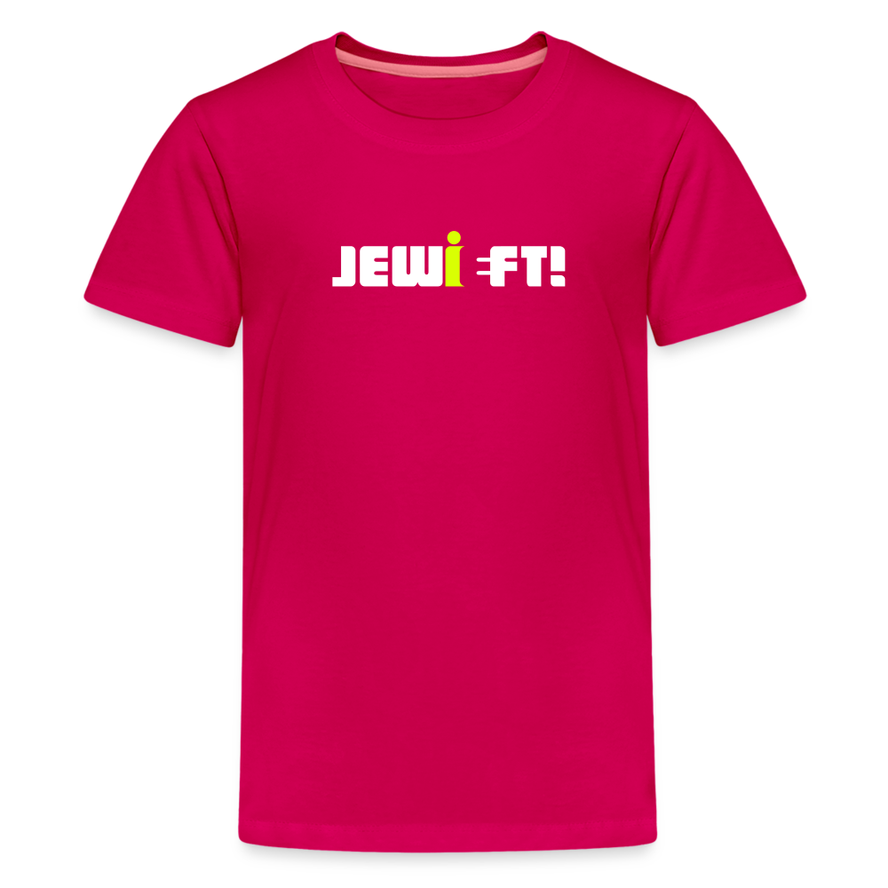 Jewieft! - Teenager Premium T-Shirt - dunkles Pink