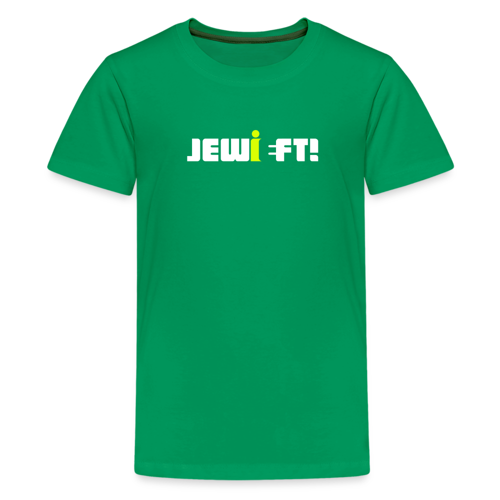 Jewieft! - Teenager Premium T-Shirt - Kelly Green