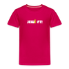 Jewieft! - Kinder Premium T-Shirt - dunkles Pink