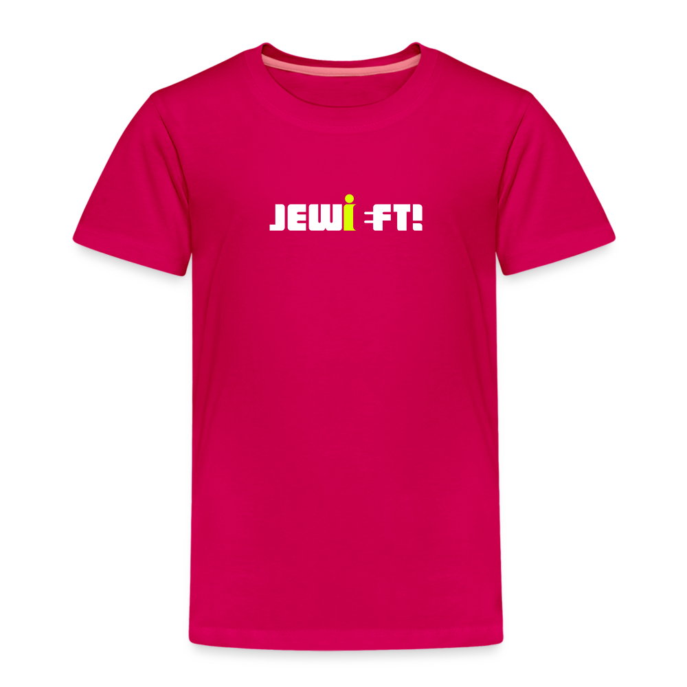 Jewieft! - Kinder Premium T-Shirt - dunkles Pink