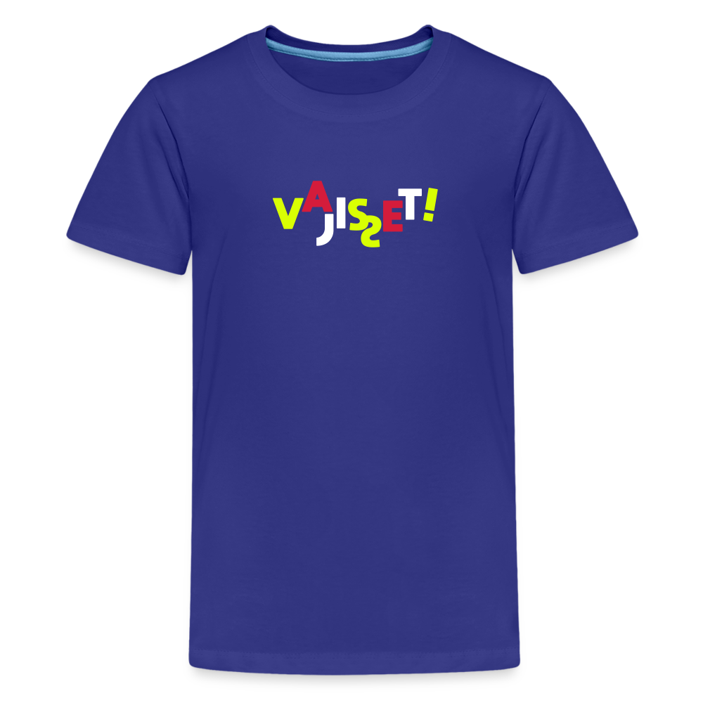 VAJISSET - Teenager Premium T-Shirt - Königsblau