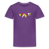 VAJISSET - Teenager Premium T-Shirt - Lila