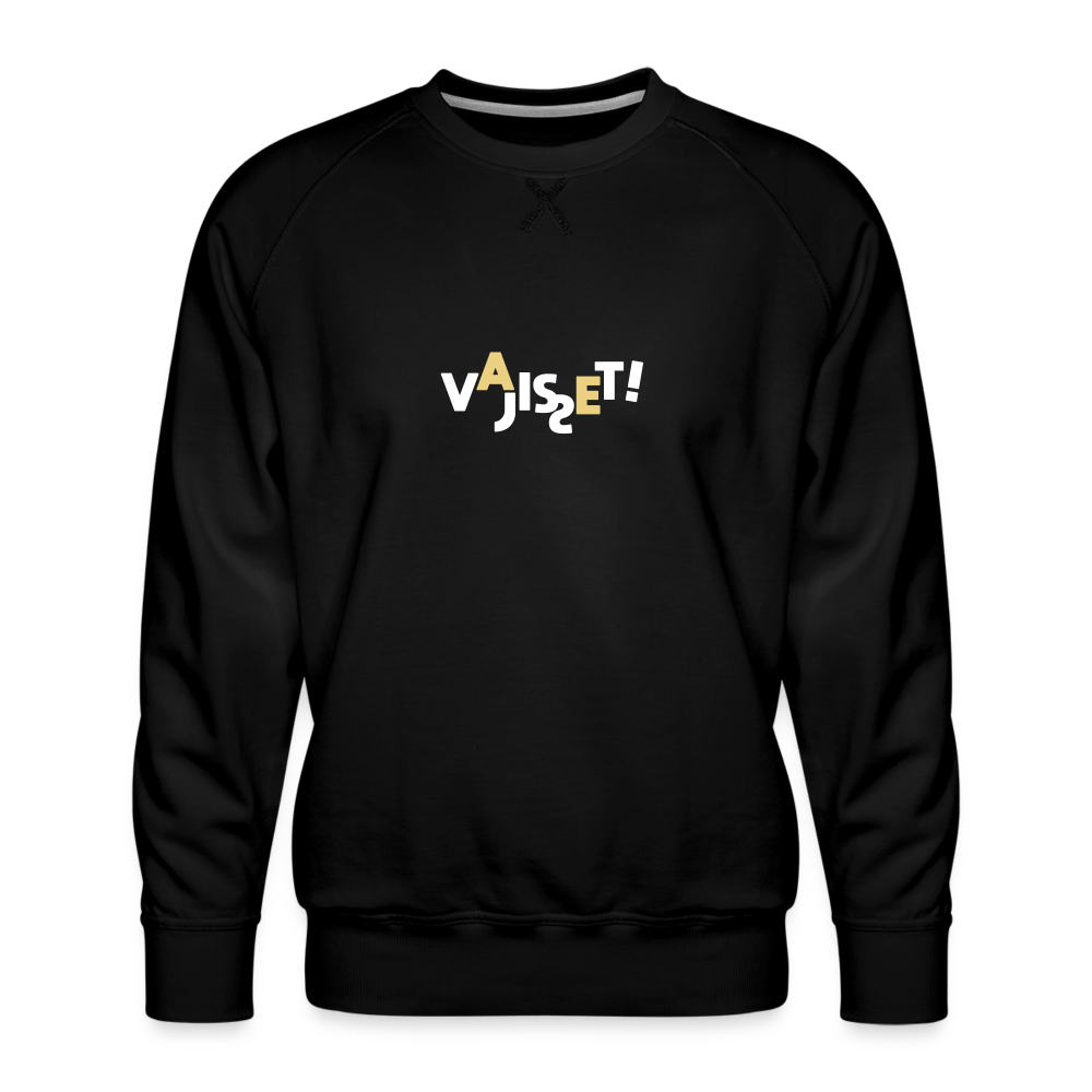 VAJISSET - Männer Premium Sweatshirt - Schwarz