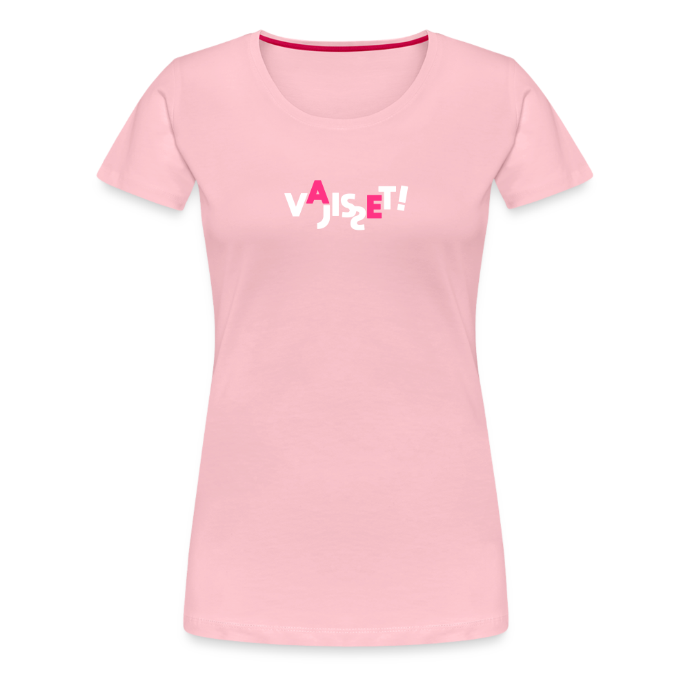 VAJISSET - Frauen Premium T-Shirt - Hellrosa