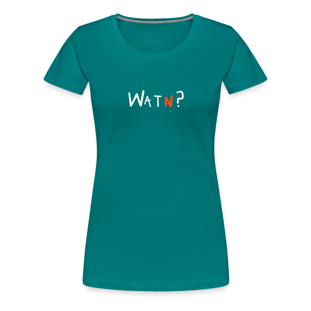 WATN? - Frauen Premium T-Shirt - Divablau