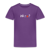 WATN? - Kinder Premium T-Shirt - Lila