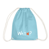 WATN? - Turnbeutel - Aqua