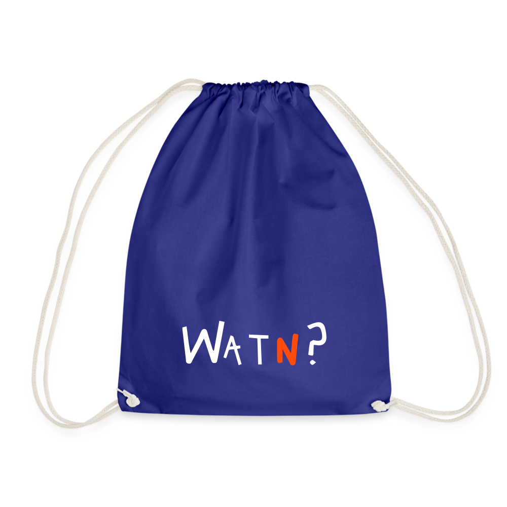 WATN? - Turnbeutel - Königsblau