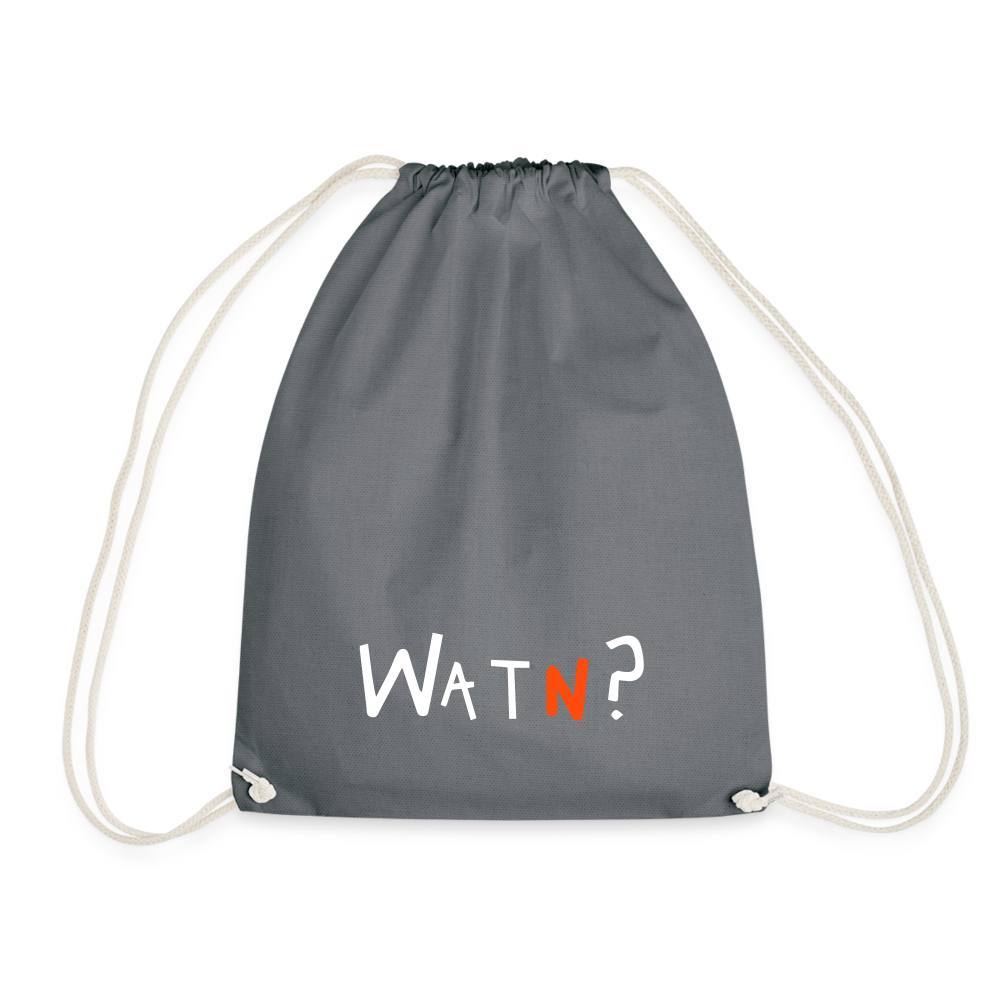 WATN? - Turnbeutel - Grau