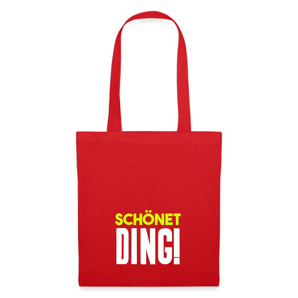 schönet Ding! - Stoffbeutel - Rot