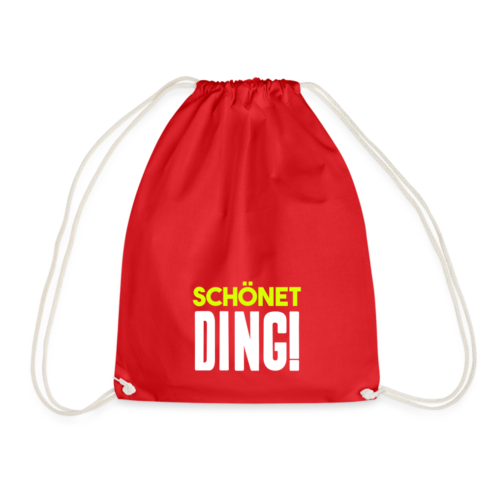 schönet Ding! - Turnbeutel - Rot
