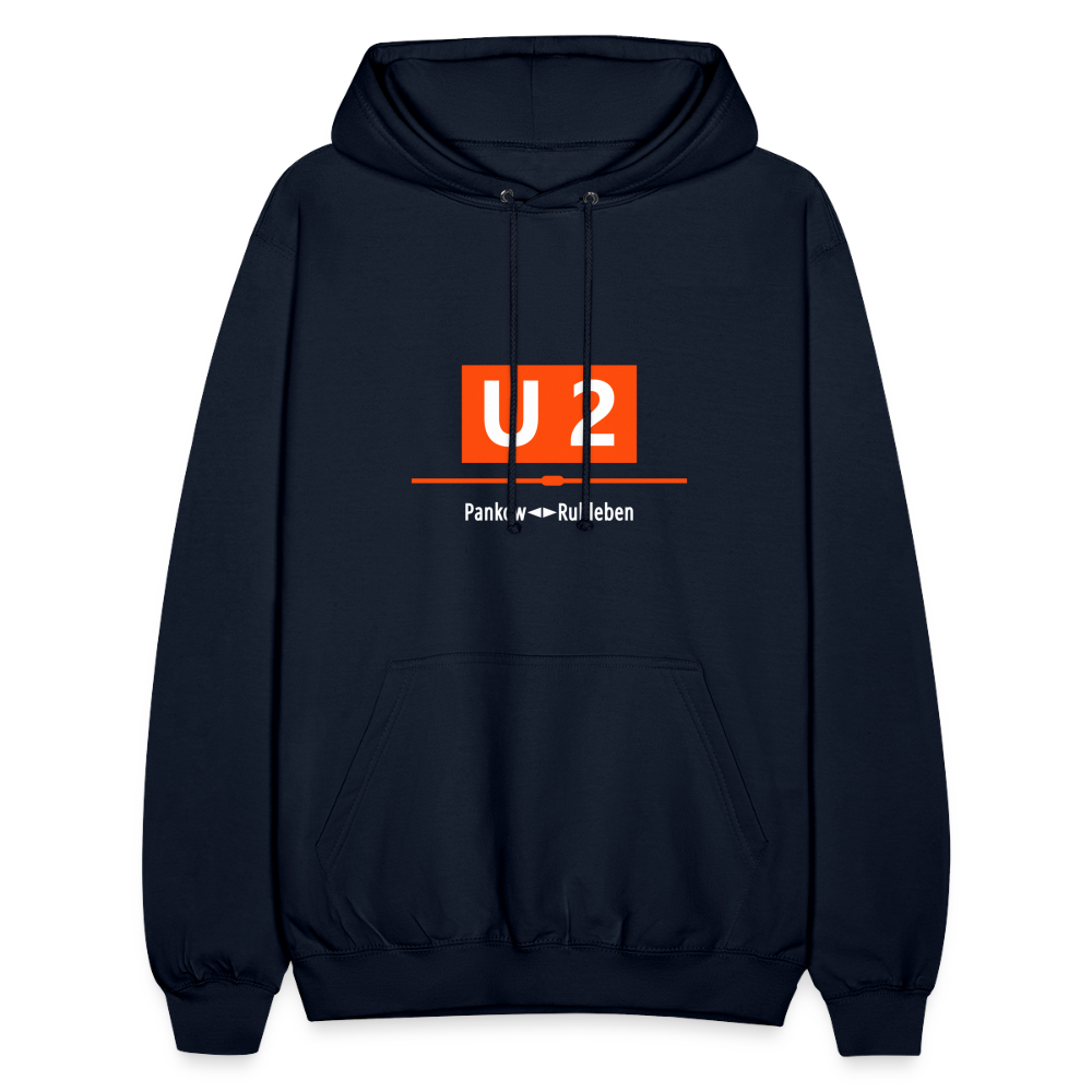 U2 Berlin - Unisex Hoodie - Navy