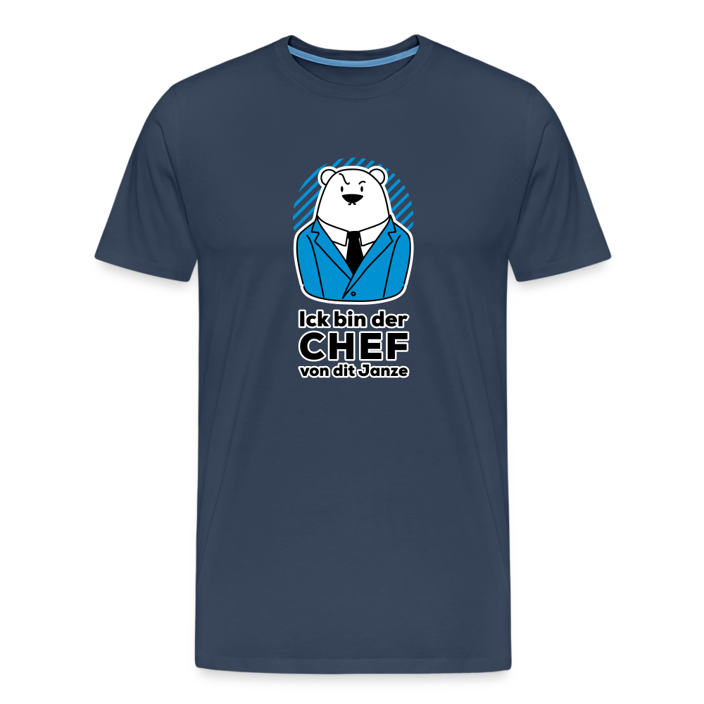 Chef - Männer Premium T-Shirt - Navy