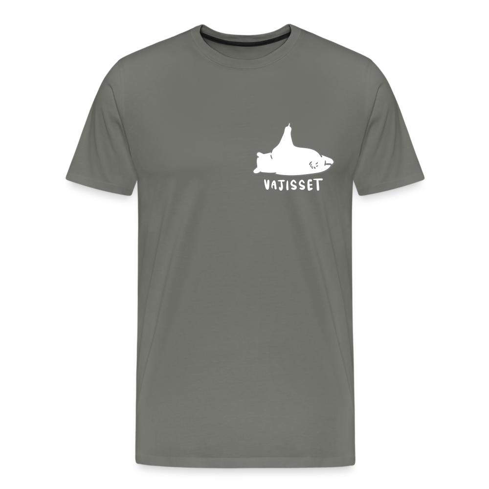 Vajisset - Männer Premium T-Shirt - Asphalt