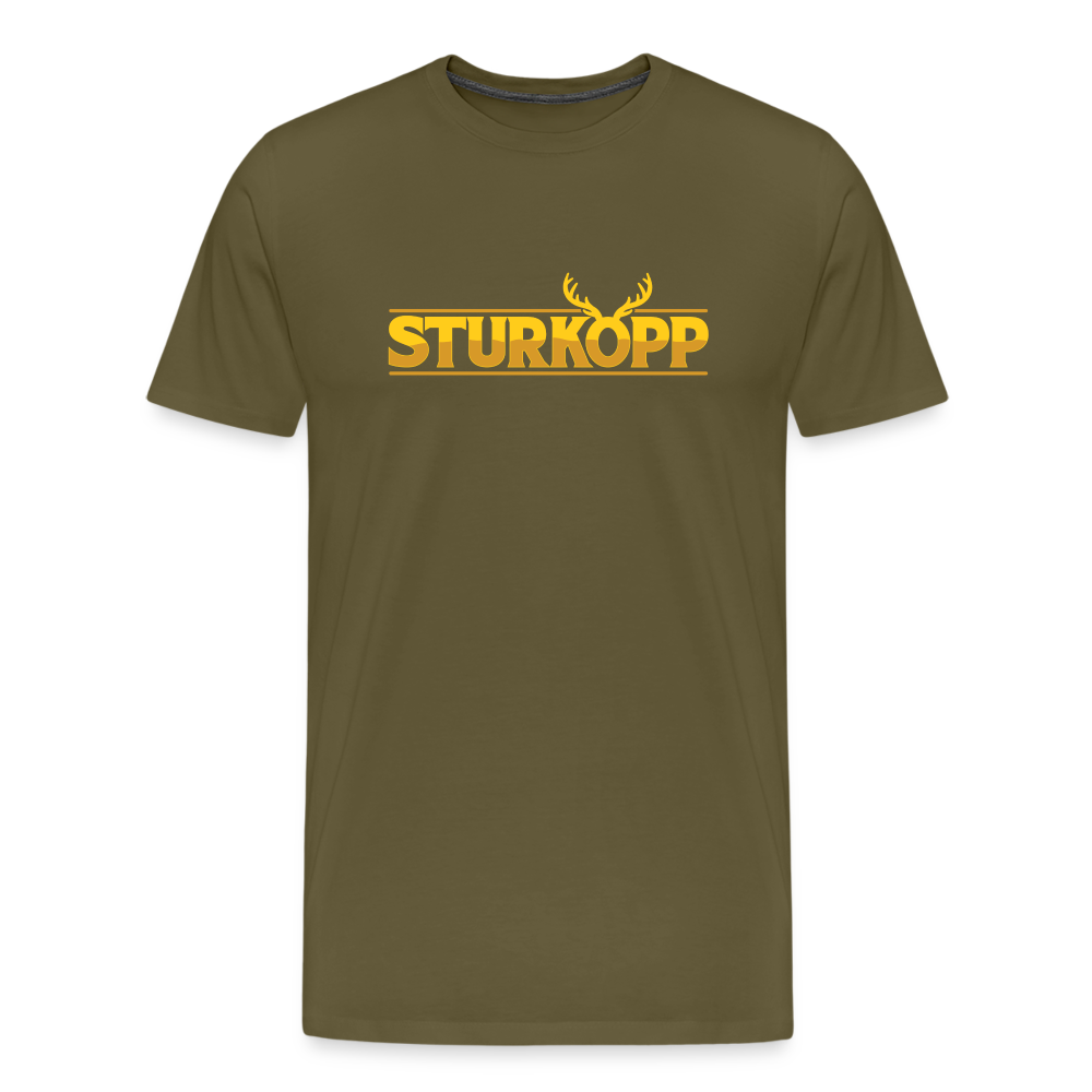 Sturkopp - Männer Premium T-Shirt - Khaki