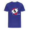 Berlin Klecks Bär - Männer Premium T-Shirt - Königsblau