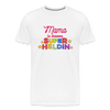 Meene Heldin - Männer Premium T-Shirt - weiß