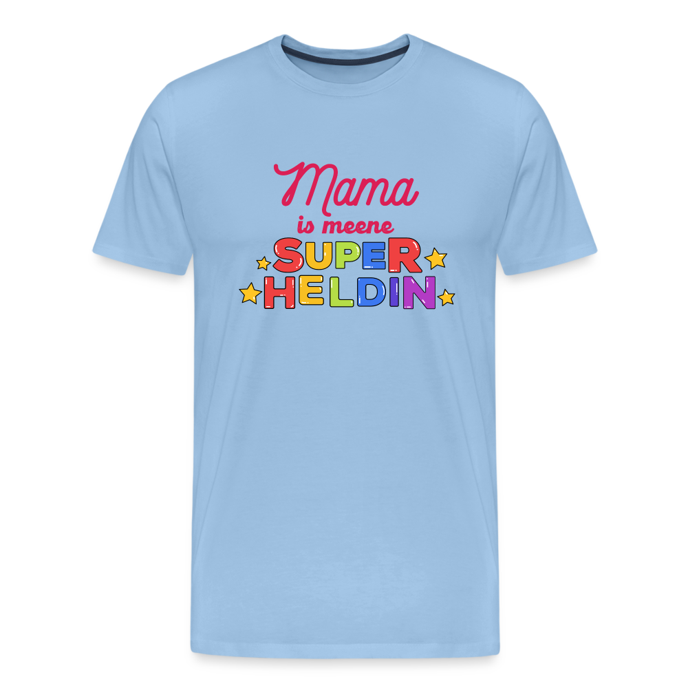Meene Heldin - Männer Premium T-Shirt - Sky