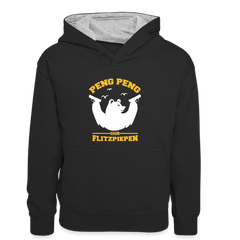 Peng Peng - Teenager Kontrast-Hoodie