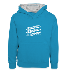 Jebongt! - Kinder Kontrast-Hoodie