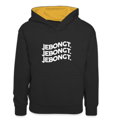 Jebongt! - Teenager Kontrast-Hoodie