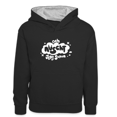 och nüscht jeht schon! - Teenager Kontrast-Hoodie