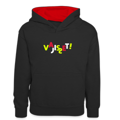 VAJISSET - Kinder Kontrast-Hoodie