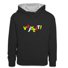 VAJISSET - Teenager Kontrast-Hoodie