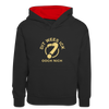Dit Wees Ick Ooch Nich - Kinder Kontrast-Hoodie - Schwarz/Rot