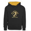 Dit Wees Ick Ooch Nich - Kinder Kontrast-Hoodie - Schwarz/Gold