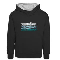 Janz Jeschmeidich - Kinder Kontrast-Hoodie