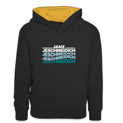 Janz Jeschmeidich - Teenager Kontrast-Hoodie
