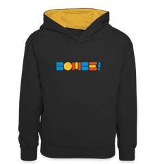 Bombe! - Teenager Kontrast-Hoodie