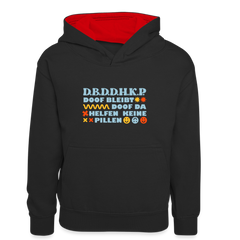 d.b.d.d.h.k.P - Teenager Kontrast-Hoodie