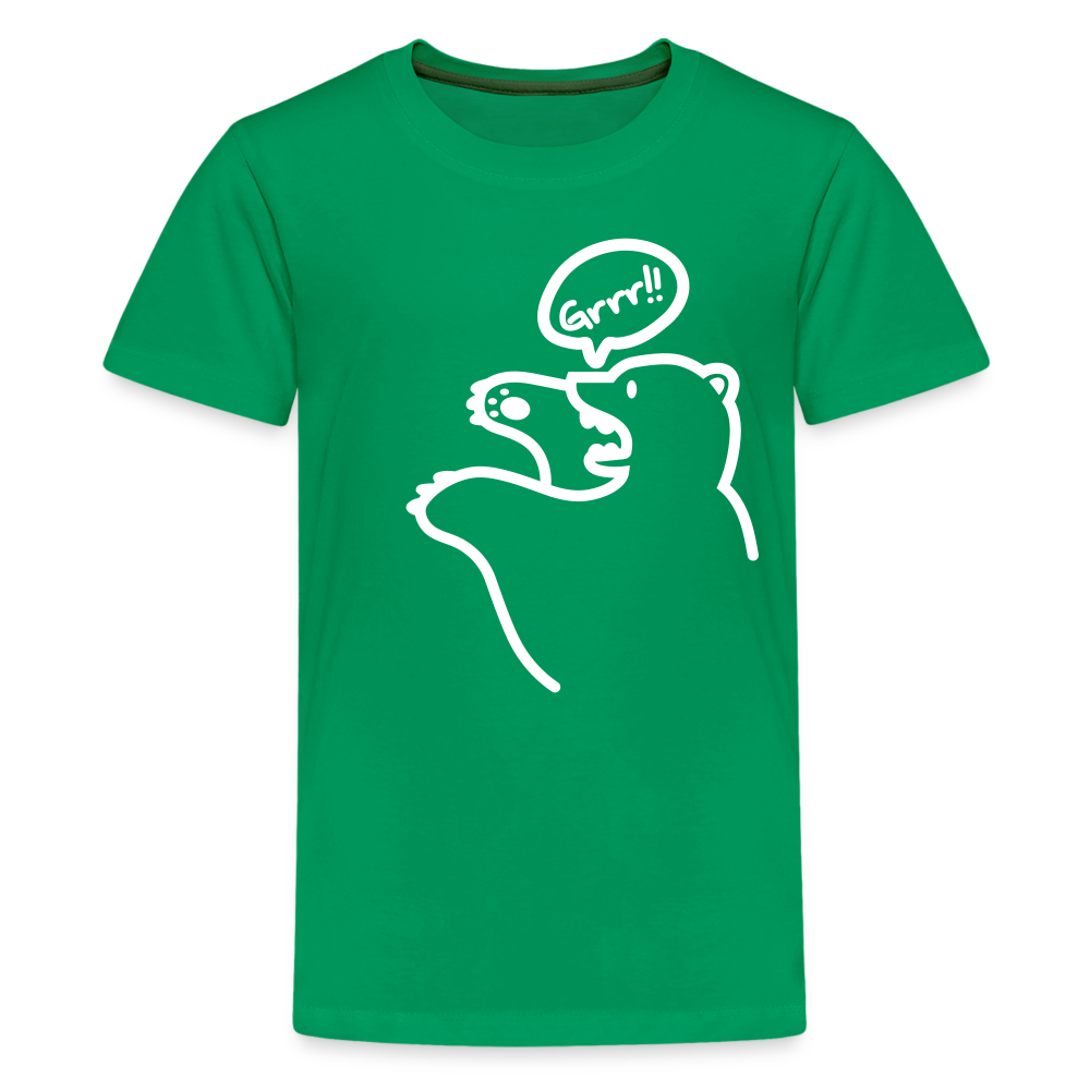 Böser Berliner Bär - Teenager Premium T-Shirt - Kelly Green