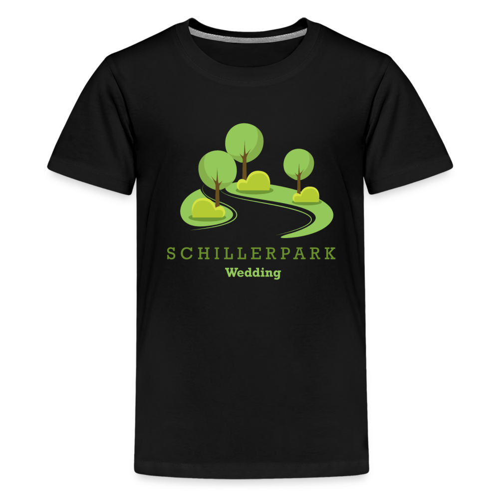 Schillerpark - Teenager Premium T-Shirt - Schwarz