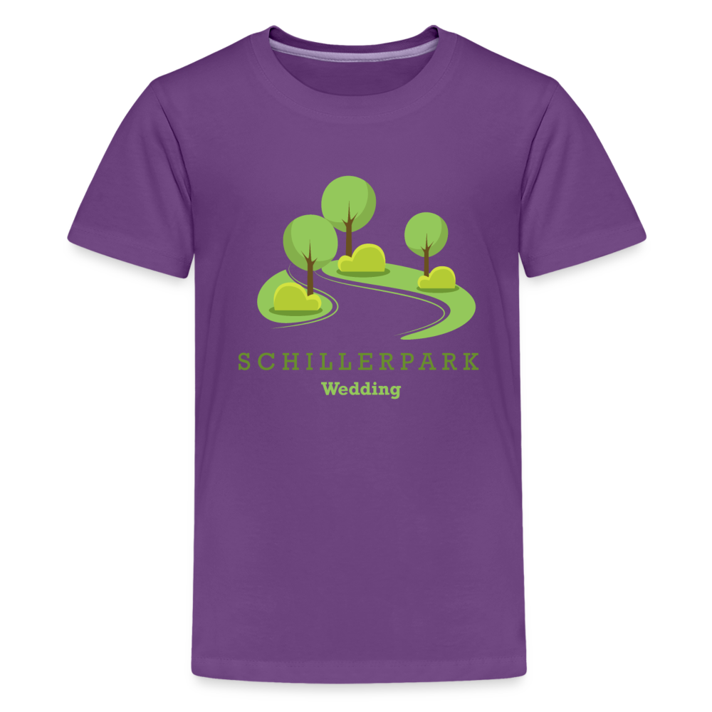 Schillerpark - Teenager Premium T-Shirt - Lila