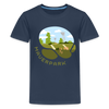 Mauerpark - Teenager Premium T-Shirt - Navy