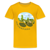 Mauerpark - Teenager Premium T-Shirt - Sonnengelb