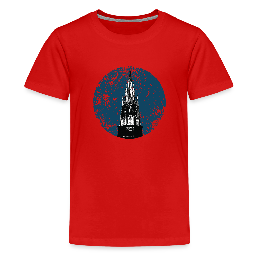 Viktoriapark - Teenager Premium T-Shirt - Rot